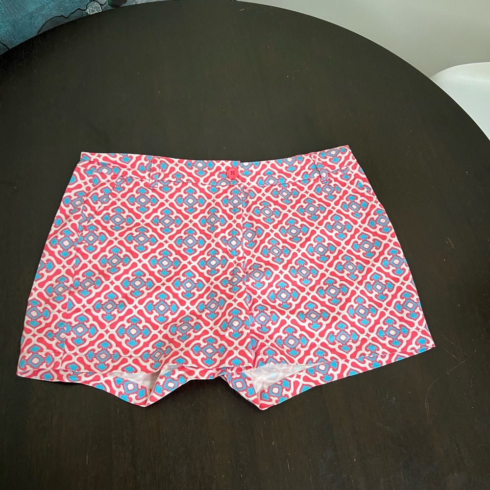 Crown and Ivy Brightly Patterned Shorts in Size 12